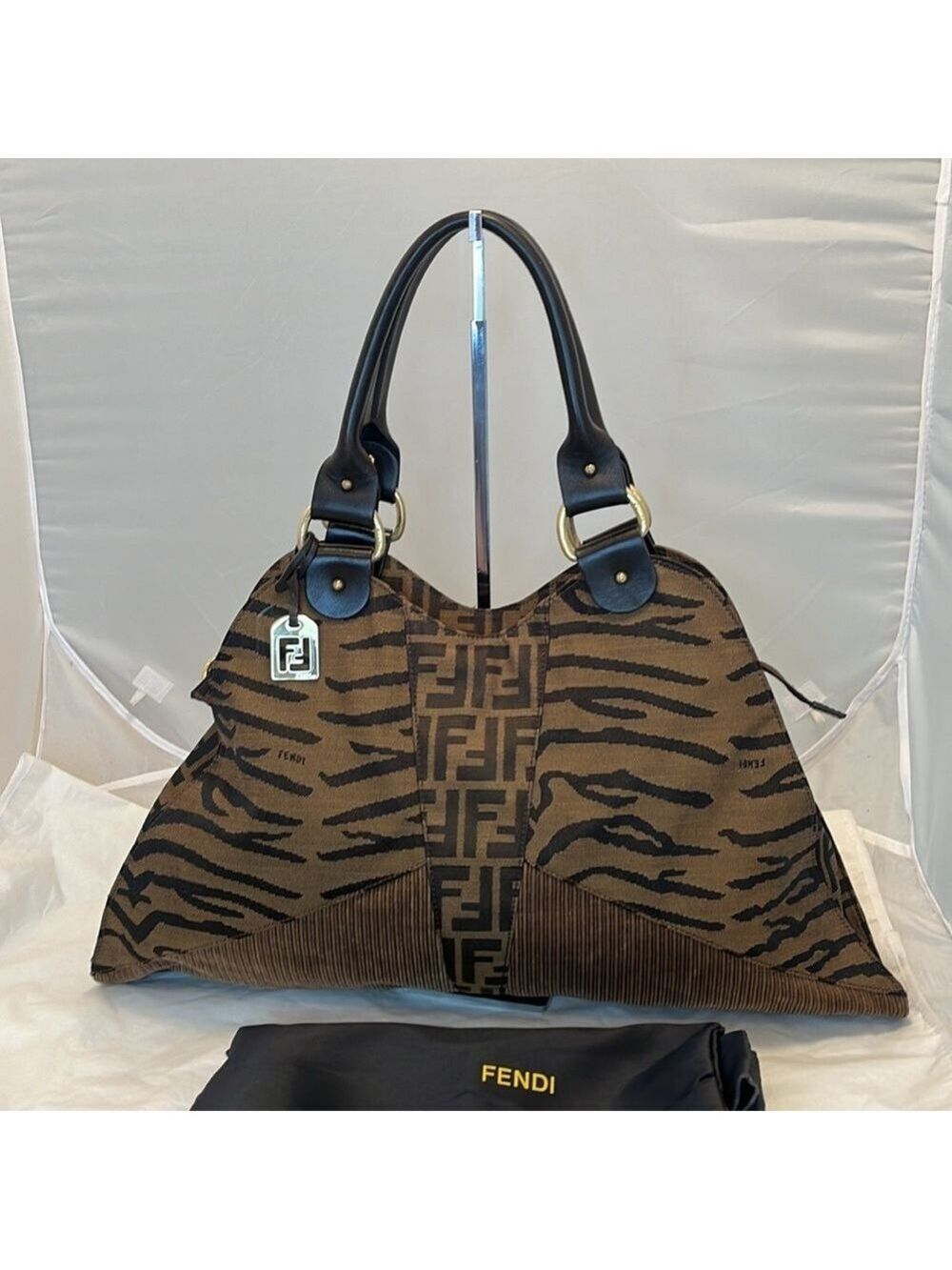 Fendi Devil Trapezio handbag